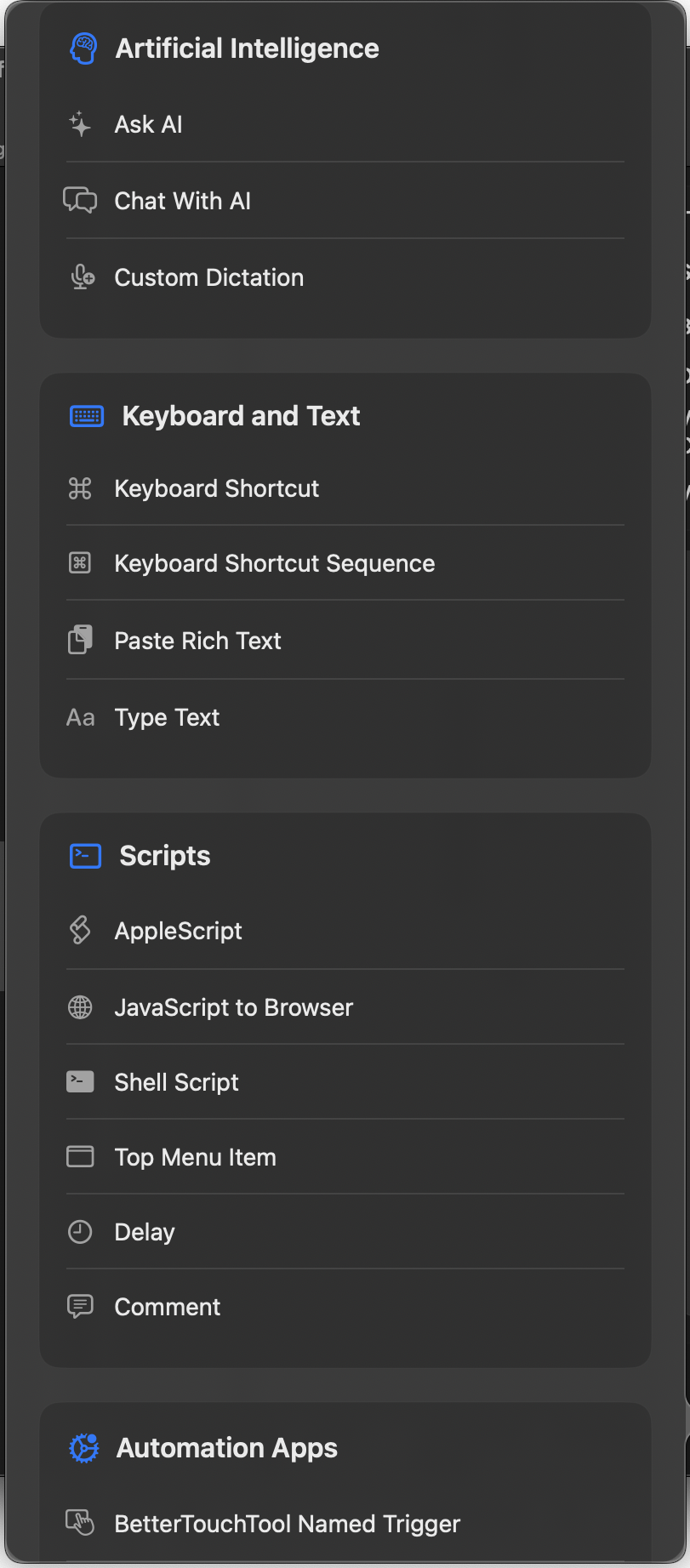 Powerful Action Library